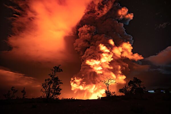 فوران آتشفشان کیلاویا در هاوایی  - اسپوتنیک ایران  