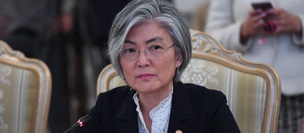 کانگ کیوانگ وا وزیر امور خارجه کره جنوبی - اسپوتنیک ایران  