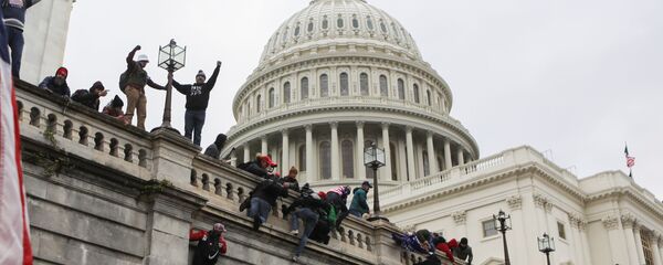 اوضاع در اطراف ساختمان کنگره آمریکا آرام است - اسپوتنیک ایران  