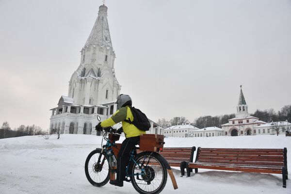 برف در مسکو - اسپوتنیک ایران  