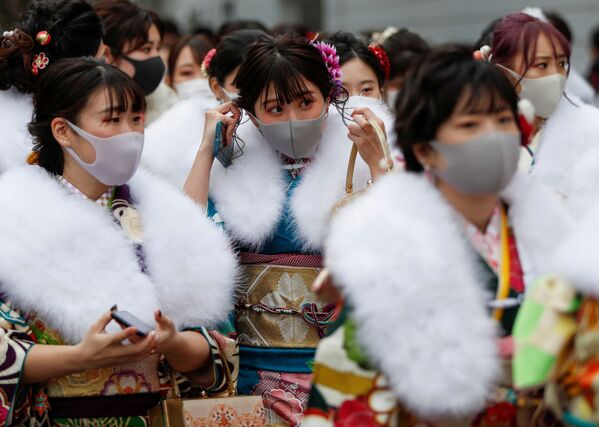 رویدادهای هفته به روایت تصور
دختران ژاپنی در جشن بلوغ  - اسپوتنیک ایران  