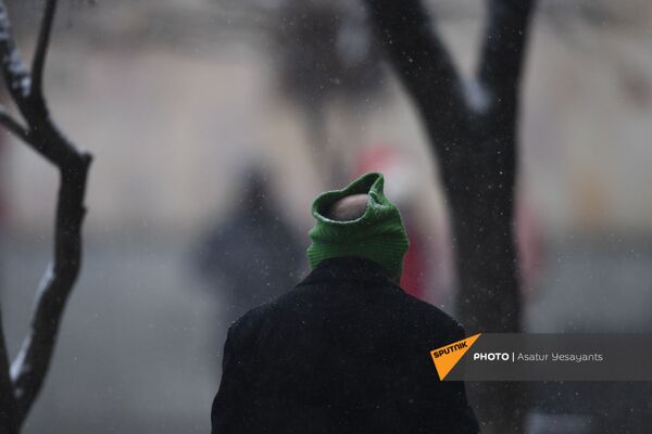 ایروان در برف پوشیده شد  - اسپوتنیک ایران  