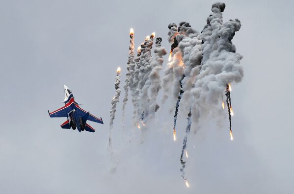 جنگنده‌های روسی، حامیان آسمان
جنگنده سوخوی-30اس ام روسیه - اسپوتنیک ایران  