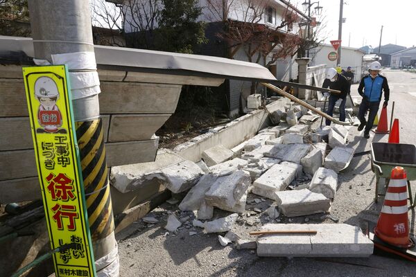 عواقب زمین لرزه در استان فوکوشیمای ژاپن  - اسپوتنیک ایران  