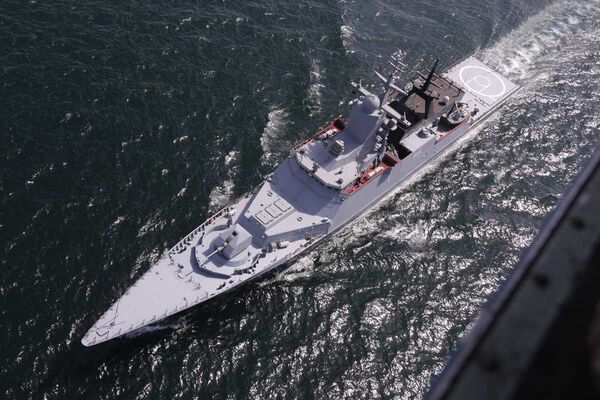 ناوچه استویکی نیروی دریایی روسیه  رزمایش مشترک نیروهای دریایی ایران و روسیه در اقیانوس هند - اسپوتنیک ایران  