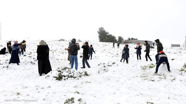 پدیده نادر ریزش برف در لیبی و مصر + عکس و فیلم  - اسپوتنیک ایران  