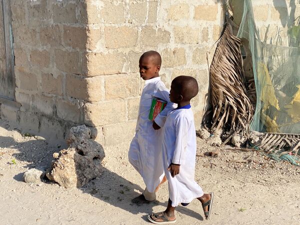 کودکان در خیابان جزیره زانزیبار - اسپوتنیک ایران  