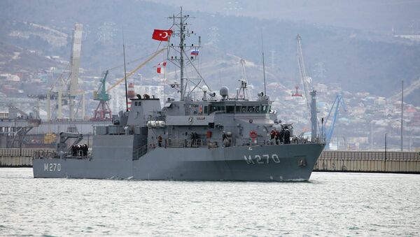 رزمایش دریایی میهن آبی ترکیه - اسپوتنیک ایران  