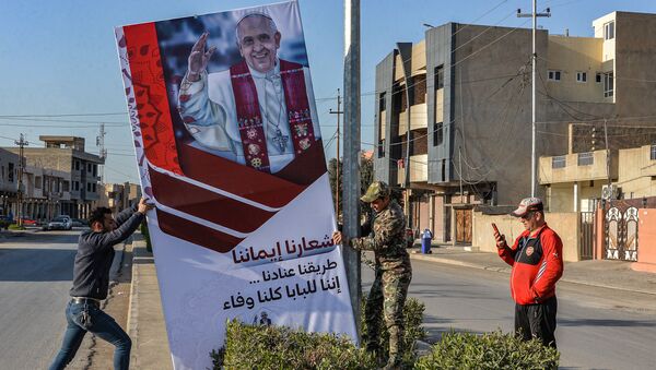 تهیه مقدمات نخستین سفر پاپ به عراق - اسپوتنیک ایران  