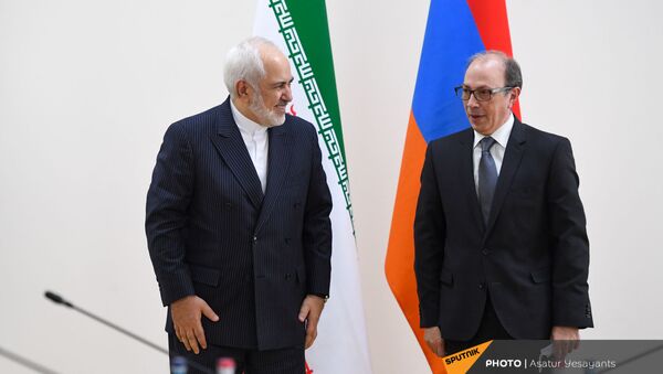گفتگوی دوجانبه وزرای خارجه ایران و ارمنستان - اسپوتنیک ایران  