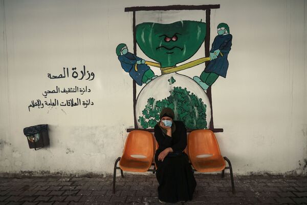 گرافیتی در غزه - اسپوتنیک ایران  