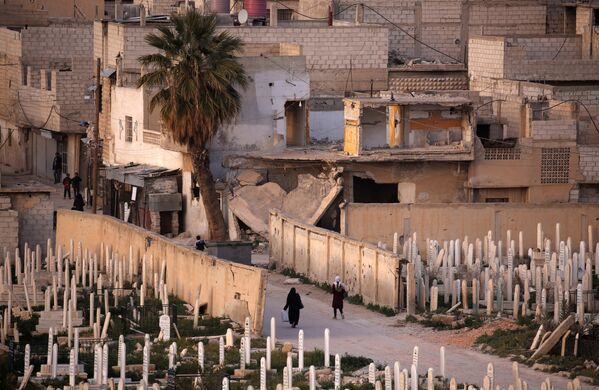 شهر دوما در سوریه، سه سال پس از خبر حملات شیمیایی - اسپوتنیک ایران  