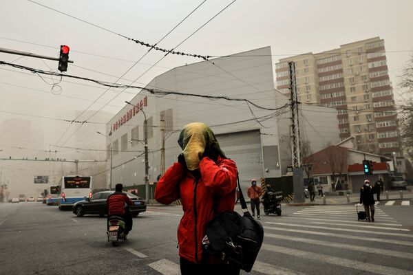 طوفان شن در پکن - اسپوتنیک ایران  