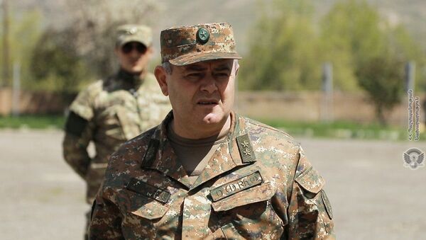 آرتاک داوتیان رئیس ستاد کل نیروهای مسلح ارمنستان - اسپوتنیک ایران  
