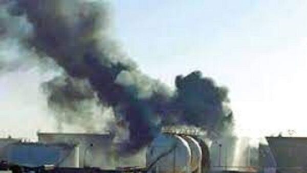 آتش گرفتن ترمینال نفتی در عربستان بر اثر حمله پهپادی جنبش انصارالله  - اسپوتنیک ایران  
