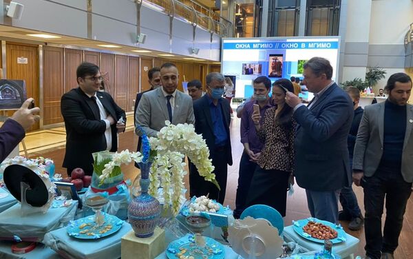  برگزاری نمایشگاه عید نوروز در دانشگاه وزارت خارجه روسیه - اسپوتنیک ایران  