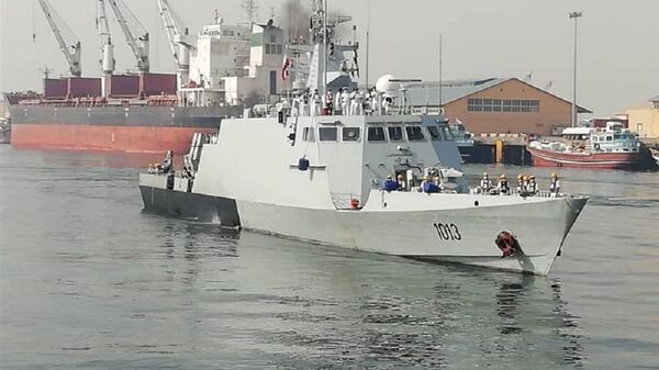 ناو گروه نیروی دریایی ارتش پاکستان وارد بندرعباس شد - اسپوتنیک ایران  