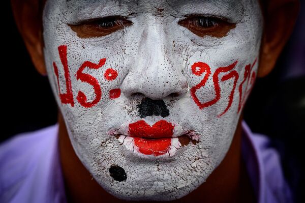 رویدادهای هفته به روایت تصویر
میتینگ ضد دولتی در بانکوک - اسپوتنیک ایران  