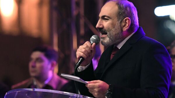  نیکول پاشینیان نخست وزیر ارمنستان - اسپوتنیک ایران  