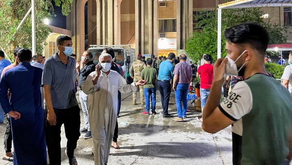 تعداد قربانیان آتش سوزی در بیمارستان الخطیب عراق به ۸۲ نفر رسید - اسپوتنیک ایران  