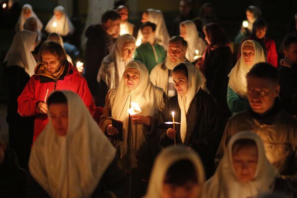 عید پاک در مسکو - اسپوتنیک ایران  