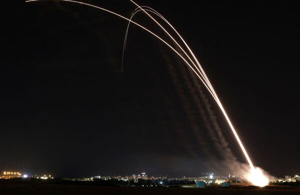 پرتاب موشک از سوی اسرائیل به غزه - اسپوتنیک ایران  
