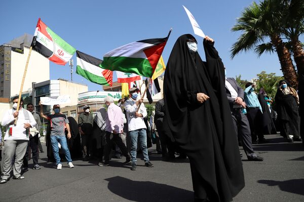 تظاهرات در کشورهای دنیا به طرفداری از فلسطین
ایران - اسپوتنیک ایران  