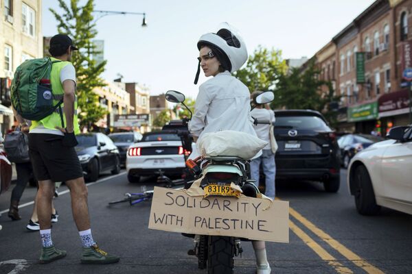 تظاهرات در کشورهای دنیا به طرفداری از فلسطین
آمریکا - اسپوتنیک ایران  