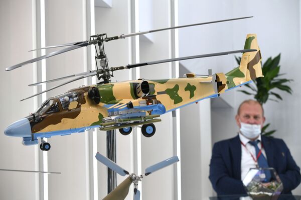 نمایشگاه بالگرد «هلی راشیا2021» در مسکو
بالگرد «کا-52» روسیه - اسپوتنیک ایران  