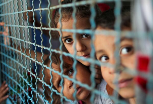 کودکان فلسطینی در غزه - اسپوتنیک ایران  