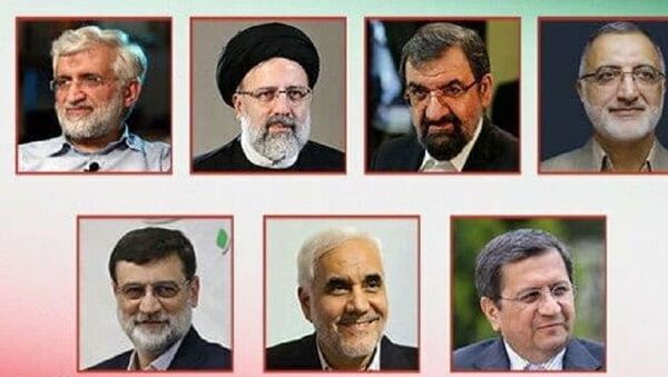 نامزدهای سیزدهمین دوره انتخابات ریاست جمهوری - اسپوتنیک ایران  