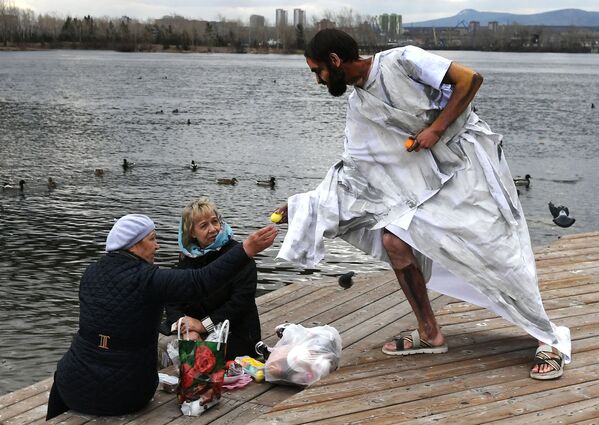 مراسم عید پاک در روسیه - اسپوتنیک ایران  