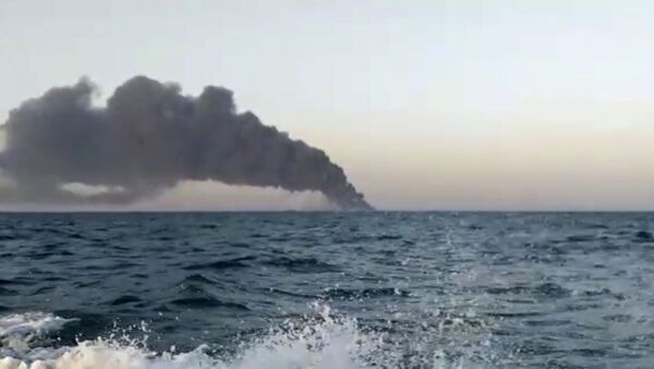 احتمال وقوع فاجعه در اقیانوس هند پس از غرق شدن کشتی حامل اسید - اسپوتنیک ایران  