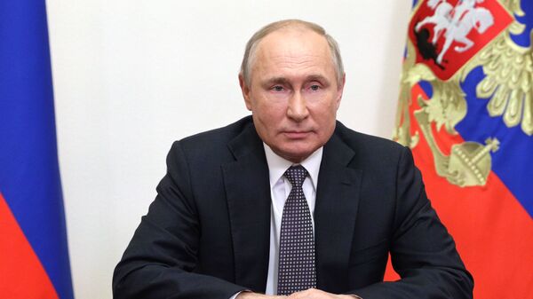 پوتین: اوکراین برای آمریکا ابزاری برای مقابله با روسیه است  - اسپوتنیک ایران  