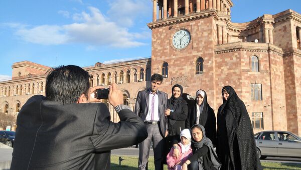 توریست های ایرانی در ارمنستان - اسپوتنیک ایران  
