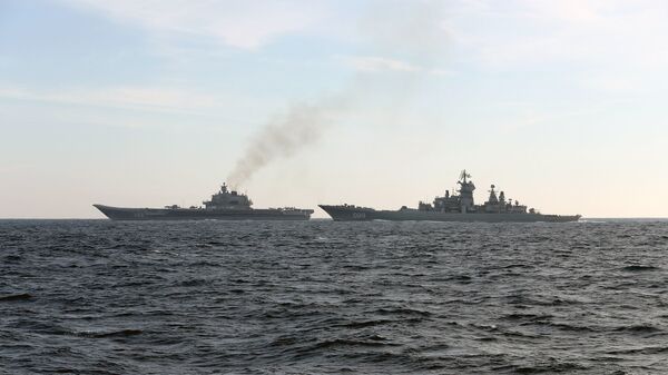حرکت دو کشتی جنگی ایرانی به سمت روسیه - اسپوتنیک ایران  