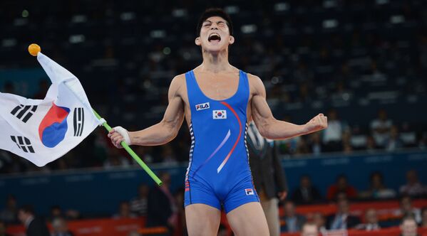 آرشیو عکس‌های هیجان‌انگیز المپیکی اسپوتنیک
ورزشکار کره جنوبی در لندن - اسپوتنیک ایران  
