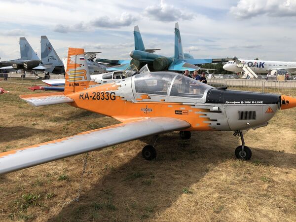 پانزدهمین نمایشگاه هوایی ماکس 2021 در ژوکوفسکی در نزدیک مسکو افتتاح شد. - اسپوتنیک ایران  