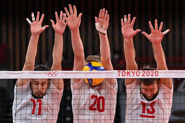 بازی والیبال در مسابقات المپیک توکیو - اسپوتنیک ایران  