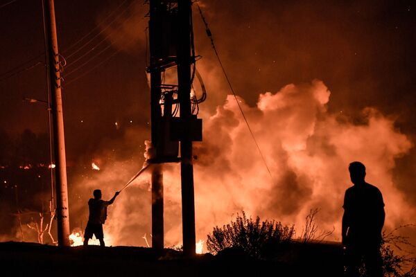آتش سوزی این بار در یونان - اسپوتنیک ایران  