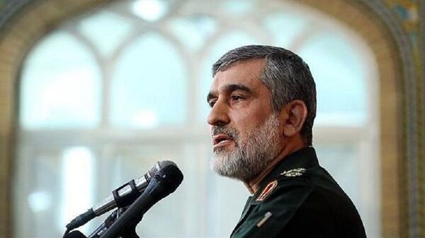 امیرعلی حاجی‌زاده، فرمانده هوافضای سپاه پاسداران ایران  - اسپوتنیک ایران  