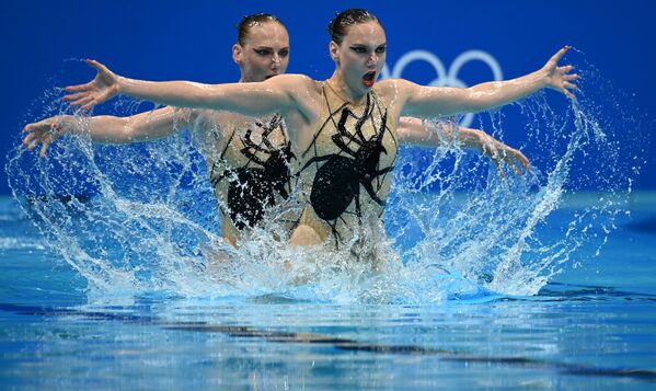 رویدادهای هفته به روایت تصویر
شناگران روسیه در بازیهای المپیک ژاپن - اسپوتنیک ایران  