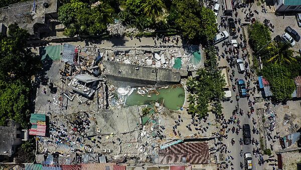  زلزله ویرانگر در هائیتی - اسپوتنیک ایران  