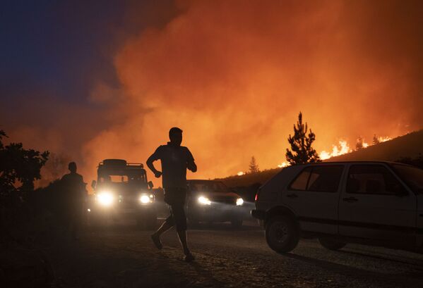 آتش سوزی در جنگل های مراکش ادامه دارد - اسپوتنیک ایران  