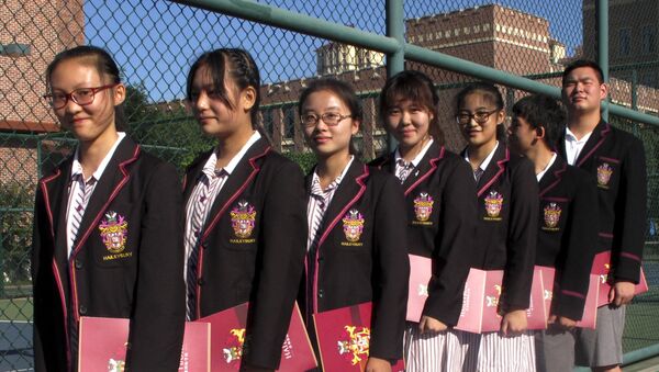 لباس مدرسه دانش آموزان در چین - اسپوتنیک ایران  