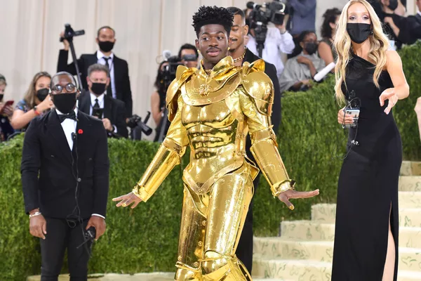 خواننده رپ آمریکاییLil Nas X در Met Gala 2021 خواننده رپ آمریکاییLil Nas X در Met Gala 2021 - اسپوتنیک ایران