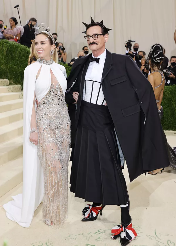 امیلی بلانت و همیش بولز در Met Gala 2021 امیلی بلانت و همیش بولز در Met Gala 2021 - اسپوتنیک ایران