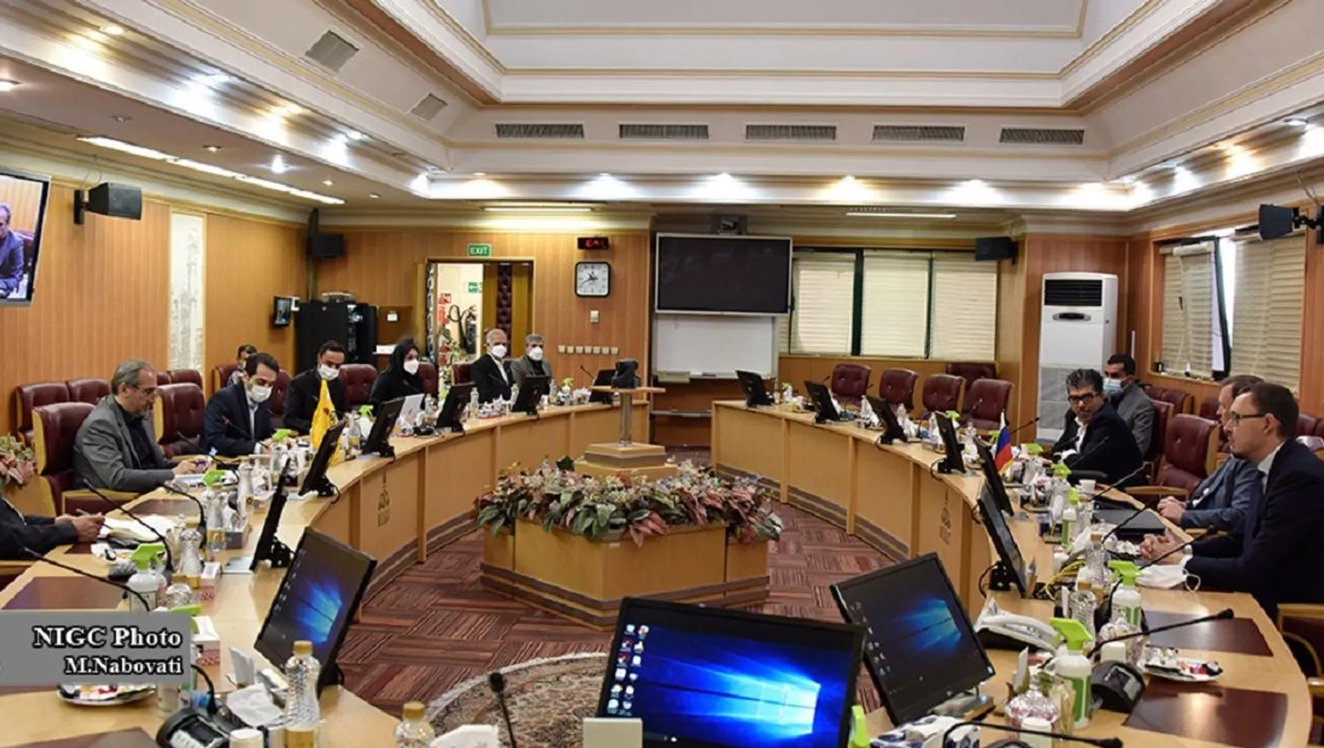 دیدار شرکت‌ های دولتی نفت و گاز روسیه با شرکت ملی گاز ایران
