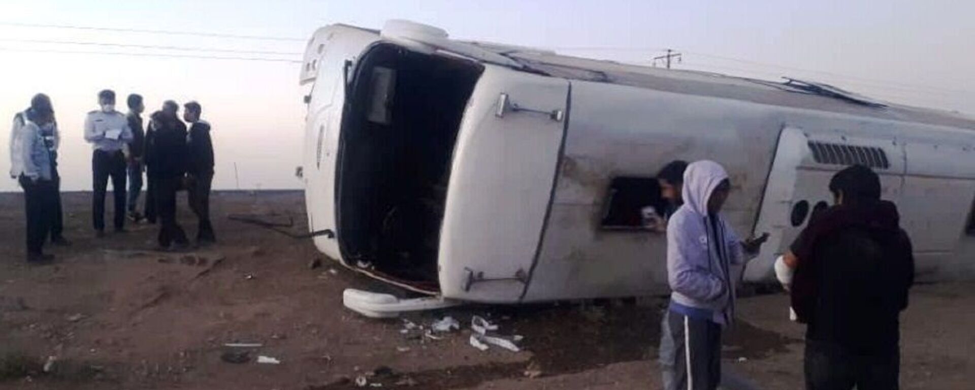واژگونی مرگبار اتوبوس در جاده تهران- مشهد - اسپوتنیک ایران  , 1920, 05.11.2021