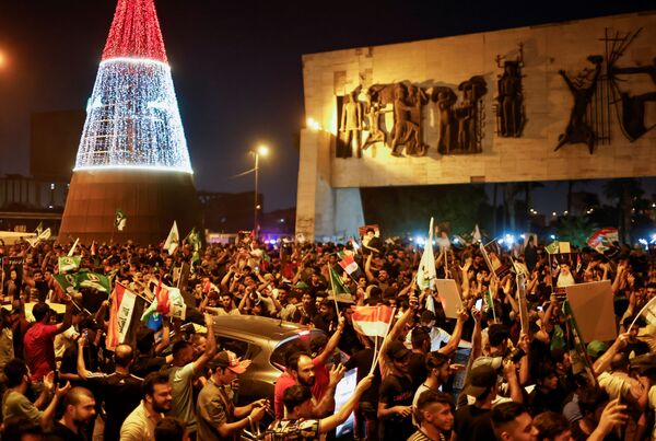 طرفداران جنبش صدر در عراق - اسپوتنیک ایران  